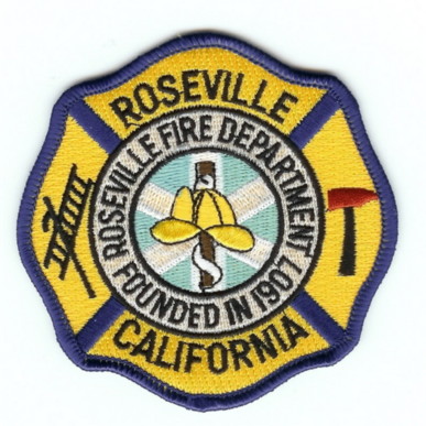 CALIFORNIA Roseville
This patch is for trade
