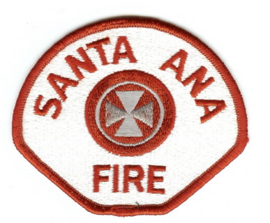CALIFORNIA Santa Ana
Defunct now part of Orange County - This patch is for trade
