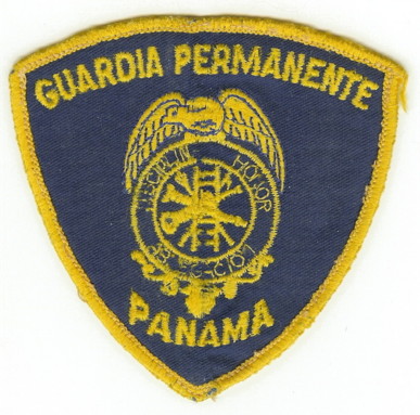PANAMA Canal Zone Permanent Guard
