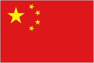 PEOPLES REPUBLIC OF CHINA * FLAG
