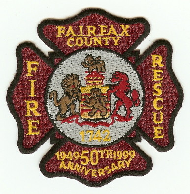 Fairfax County 50th Anniv. 1949-1999 (VA)
