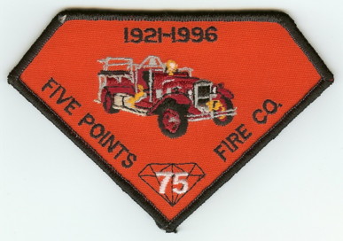 Five Points Station 17 75th Anniversary 1921-1996 (DE)
