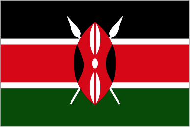 KENYA * FLAG
