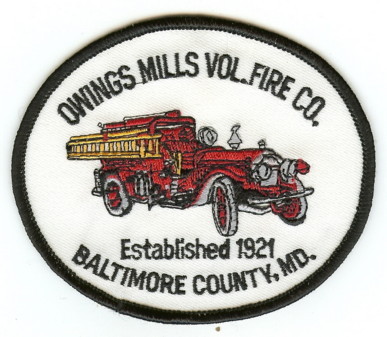 MARYLAND Baltimore County Station 310 Owings Mills
This patch is for trade
