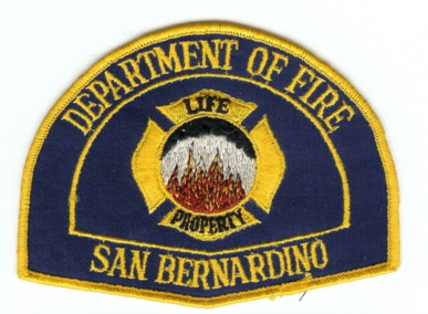 San Bernardino City CA)
Older Version - Defunct 2016 - Now San Bernardino County Fire
