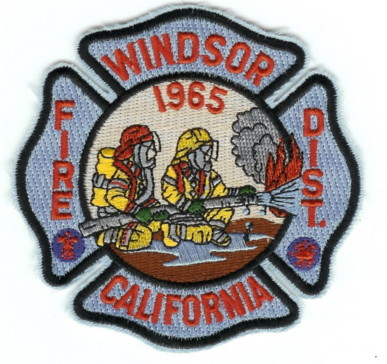 Windsor (CA)
Defunct 2019 - Now part of Sonoma Couty Fire
