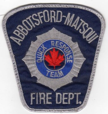 CANADA Abbotsford-Matsqui Quick Response Team
