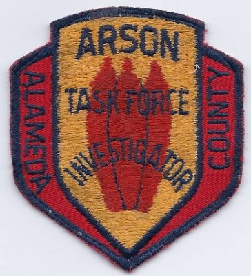Alameda County Arson Task Force Investigator (CA)
