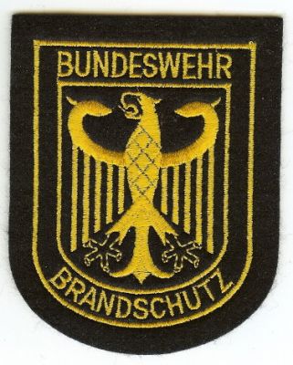 GERMANY Military Fire Service
