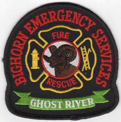 CANADA Bighorn Emergency Services Ghost River District
