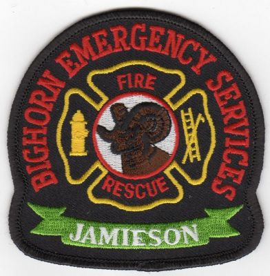 CANADA Bighorn Emergency Services Jamieson District

