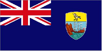 SAINT HELENA ISLAND BRITISH OVERSEAS TERRITORIES * FLAG
