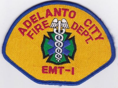 Z - Wanted - Adelanto City EMT-1 - CA

