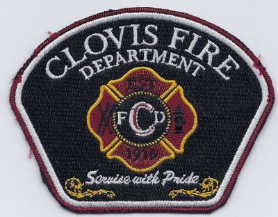 CALIFORNIA Clovis
This patch is for trade
