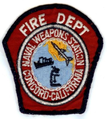 CALIFORNIA Concord Naval Weapons Station
This patch is for trade
