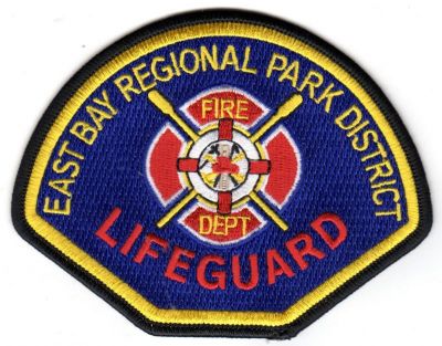 CALIFORNIA East Bay Regional Park District Lifeguard
This patch is for trade
