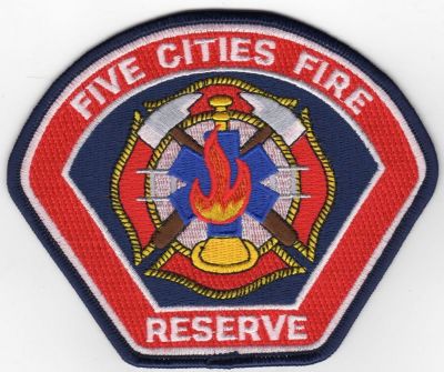 CALIFORNIA Five Cities Fire Authority Reserve
This patch is for trade
