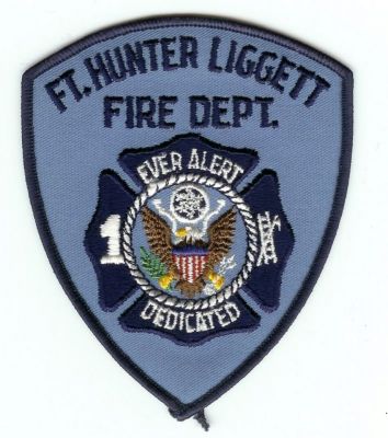 CALIFORNIA Fort Hunter Liggett
This patch is for trade

