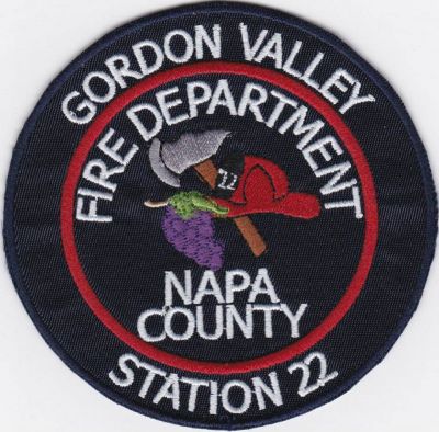 Z - Wanted - Napa County Station 22 Gordon Valley - CA
