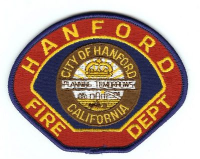 CALIFORNIA Hanford
This patch is for trade
