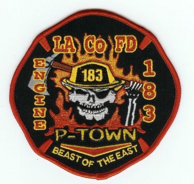 CALIFORNIA Los Angeles County E-183
This patch is for trade
