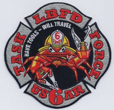 CALIFORNIA Long Beach Task Force 6
This patch is for trade
