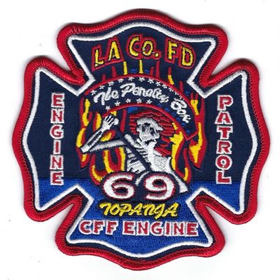 CALIFORNIA Los Angeles County E-69
This patch is for trade
