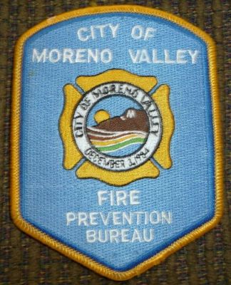 Z - Wanted - Moreno Valley Fire Prevention - CA
