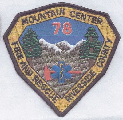 Z - Wanted - Riverside County Station 78 - Mountain Center - CA
