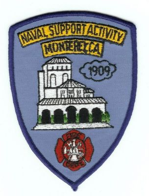 CALIFORNIA Naval Support Activity Postgraduate School
This patch is for trade
