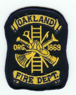 CALIFORNIA Oakland
This patch is for trade
