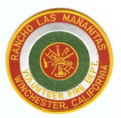 CALIFORNIA Rancho Las Mananitas
This patch is for trade
