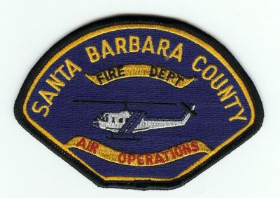 CALIFORNIA Santa Barbara County Air Operations
This patch is for trade
