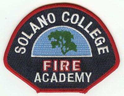 CALIFORNIA Solano College Fire Academy
This patch is for trade
