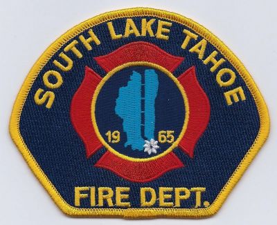 CALIFORNIA South Lake Tahoe
This patch is for trade
