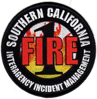 CALIFORNIA Southern California Interagency Incident Management Team 1
This patch is for trade
