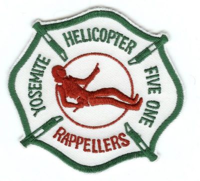CALIFORNIA Yosemite Helicopter Rappellers 51
This patch is for trade
