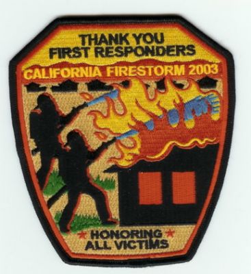 California Firestorm 2003 (CA)

