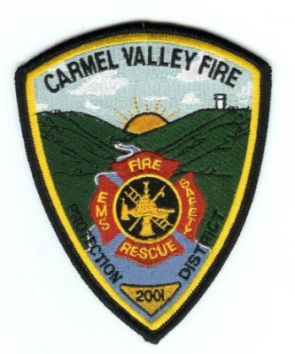 Carmel Valley (CA)
Defunct 2011 - Consolidated with Monterey County Regional Fire District
