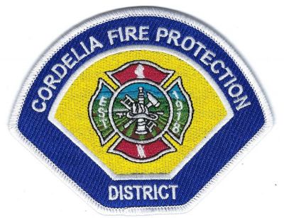 Cordelia (CA)
 Defunct 2023 - Now part of Fairfield Fire
