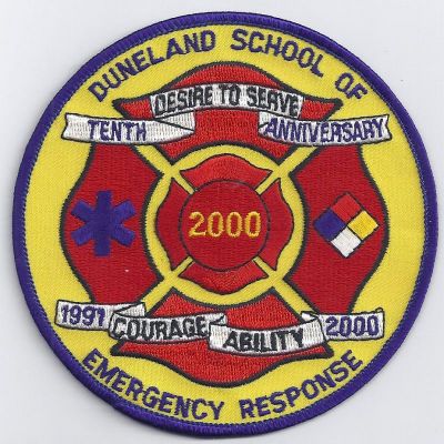 Duneland School of Emergency Response 10th Anniversary 1991-2000 (IN)
