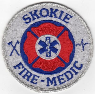 ILLINOIS Skokie Fire-Medic
This patch is for trade
