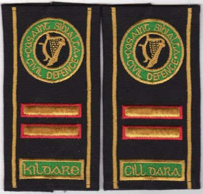 IRELAND Kildare Sub Officer Epaulets
