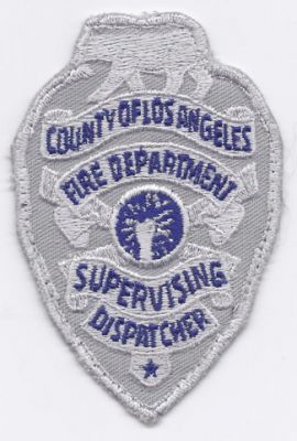 Los Angeles County Supervising Dispatcher
