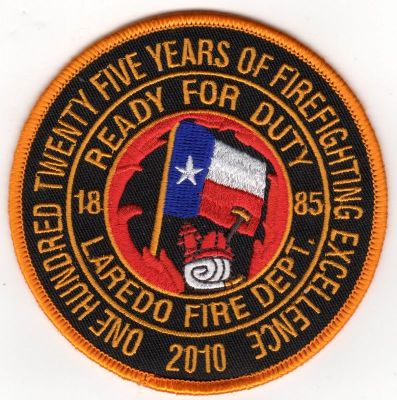 Laredo 125th Anniversary 1885-2010 (TX)
