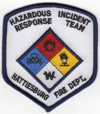 MISSISSIPPI Hattiesburg Hazaedous Incident Response Team
This patch is for trade
