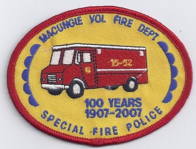 Macungie Community Special Fire-Police 100th Anniversary 1907-2007 (PA)

