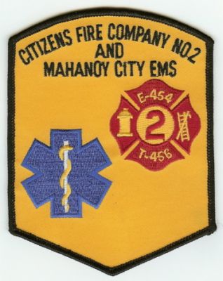 Citizens E-454 T-456 Mahanoy City (PA)
