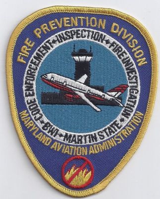 Maryland Aviation Administration Baltimore-Washington Airport Fire Prevention Division (MD)
