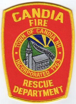 NEW HAMPSHIRE Candia
This patch is for trade
